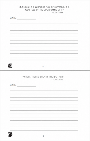 Resilience Workbook Journal (Shades of Brown)