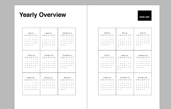 Resilience Planner (New Front & Back Cover)